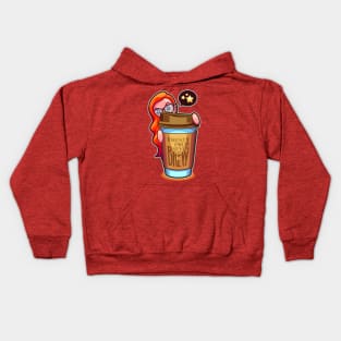 Ultra Jumbo Coffee Kids Hoodie